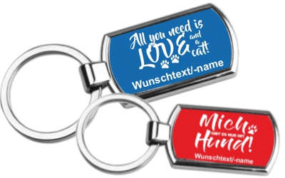 Metall-Schlüsselanhänger