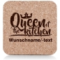 Preview: Untersetzerset Queen of the kitchen