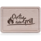 Preview: Schneidebrett Chefin am Grill