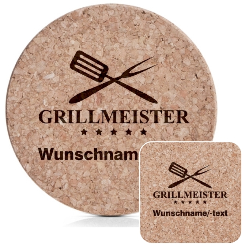 Untersetzerset Grillmeister