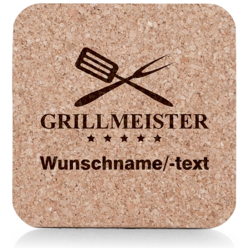 Untersetzerset Grillmeister