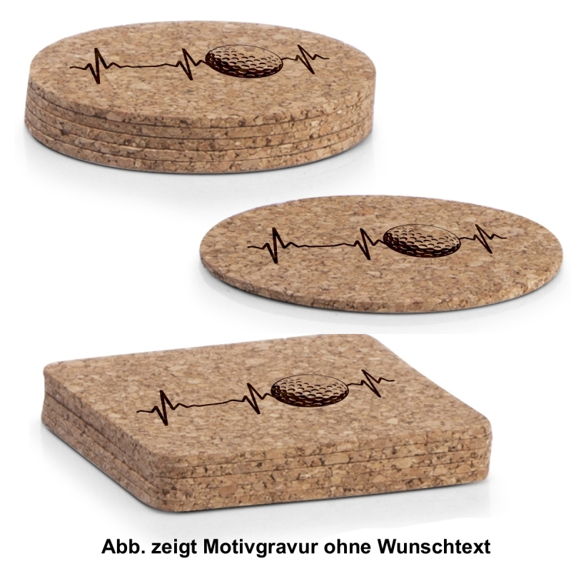 Untersetzerset Golf
