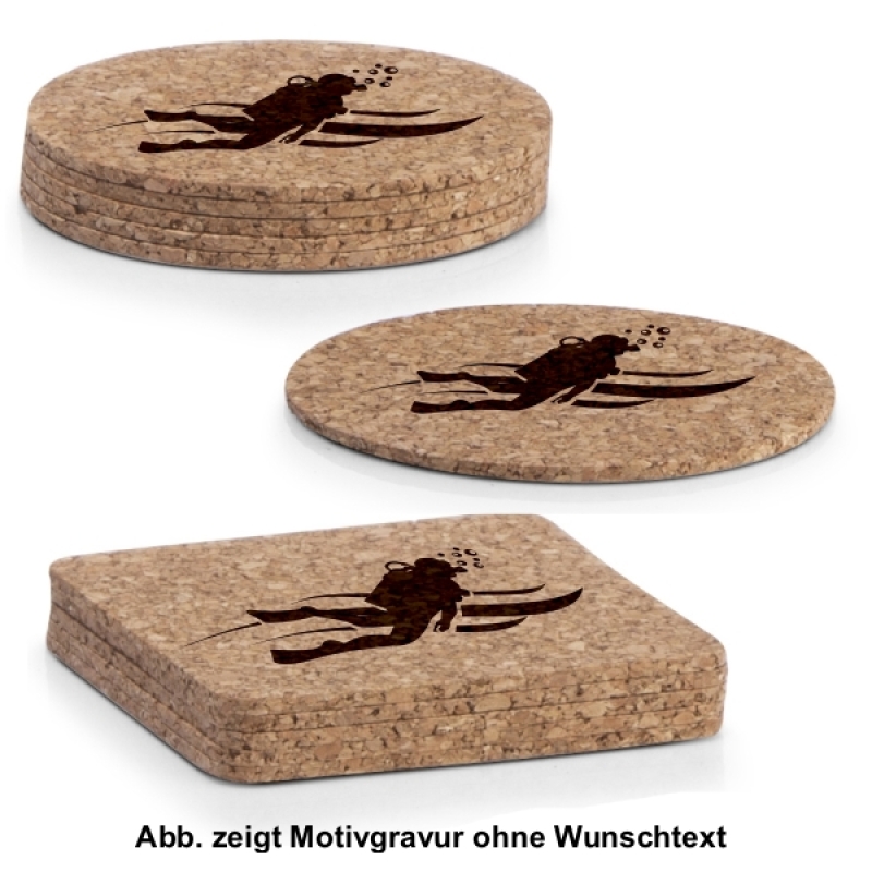 Untersetzerset Taucher