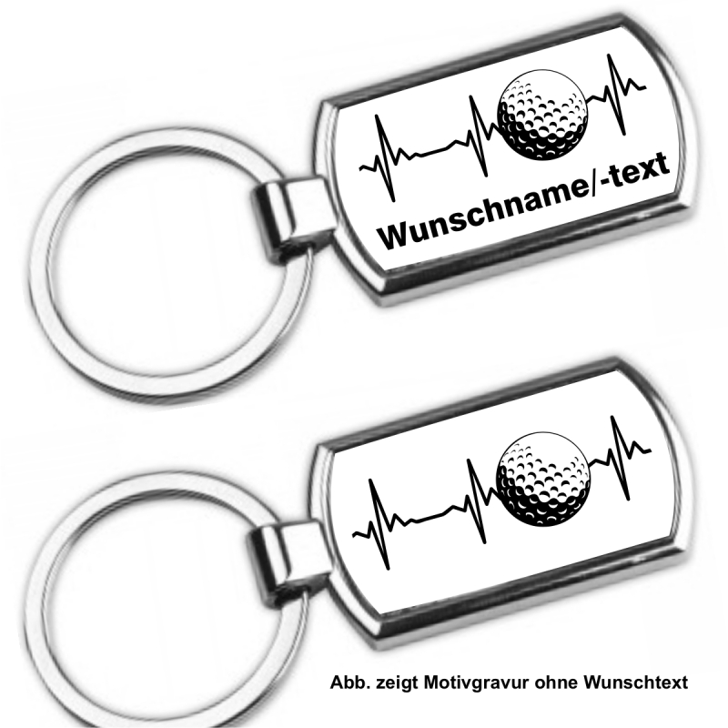 Schlüsselanhänger Golf